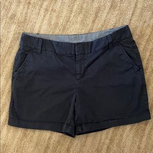 Caslon Black Cotton Shorts